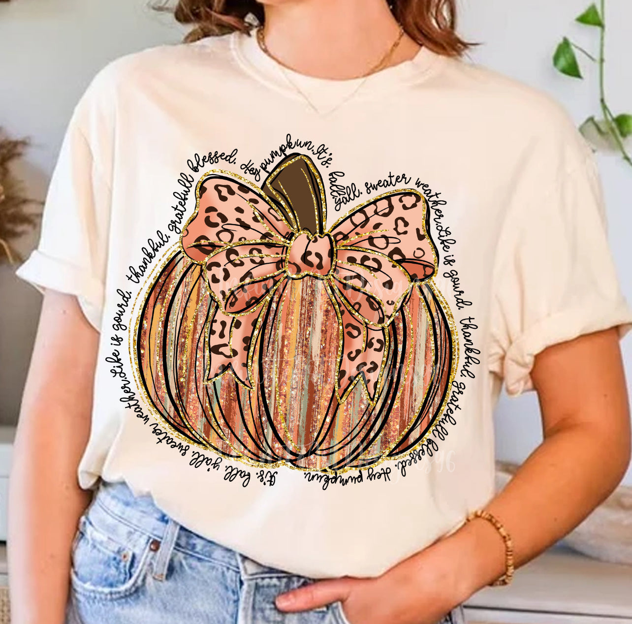 Fall Saying Pumpkin Shirt