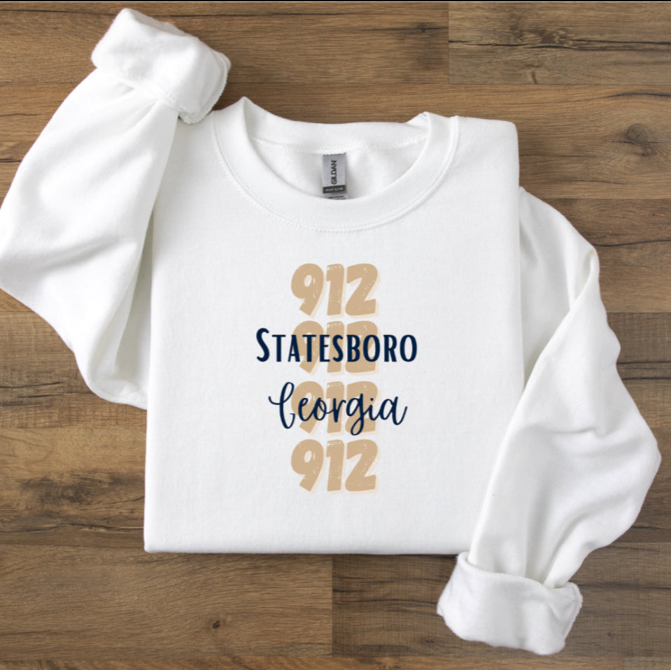 912 Statesboro Georgia Sweatshirt