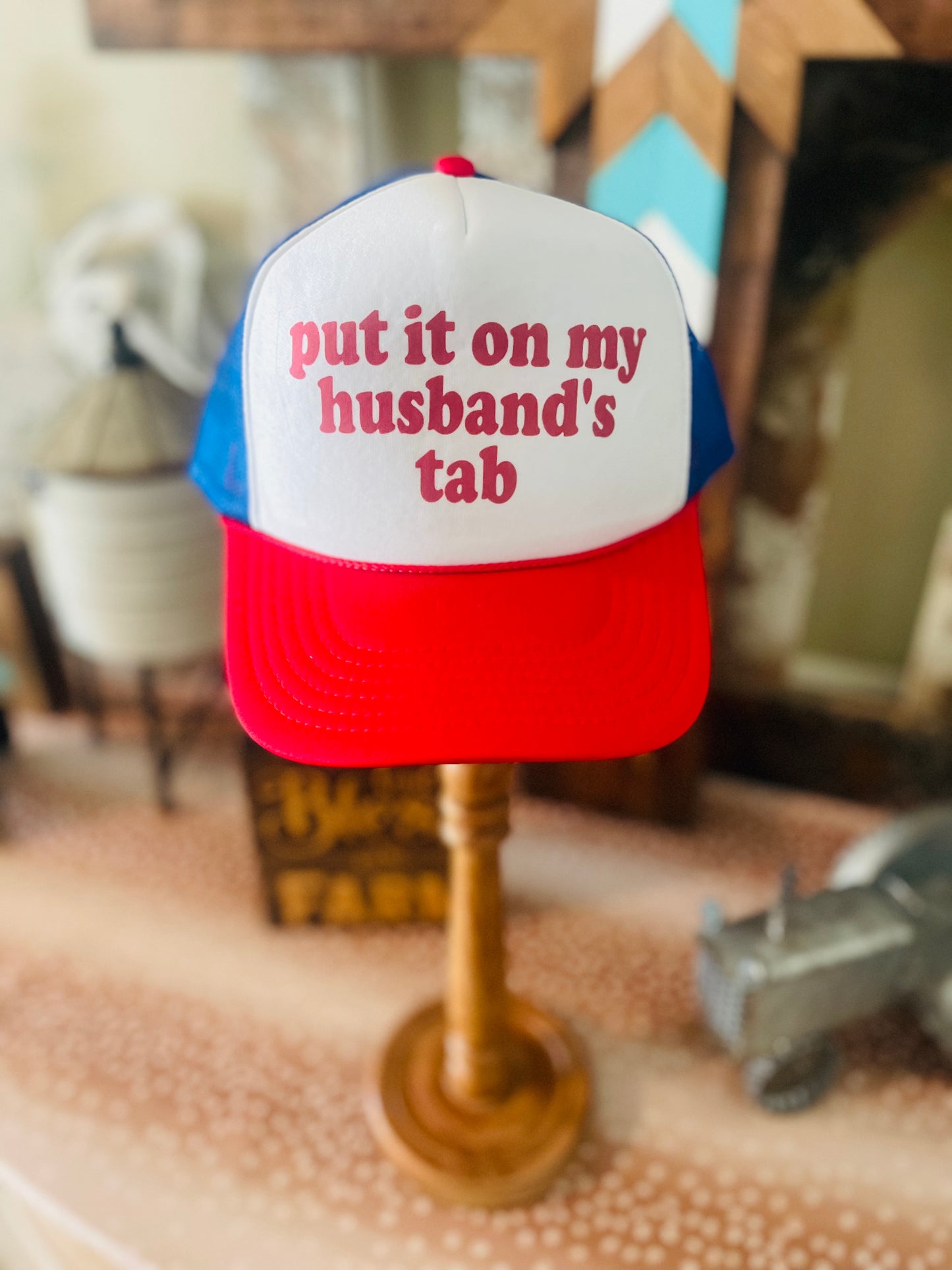 Put It On My Tab Trucker Hat