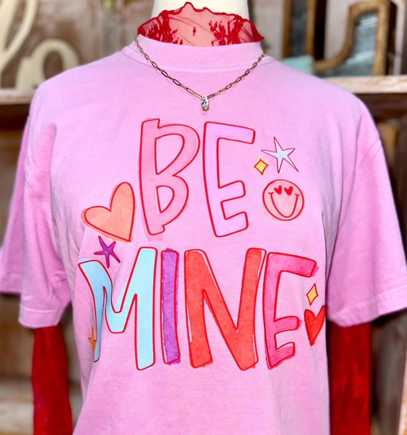 Be Mine Doodles Top