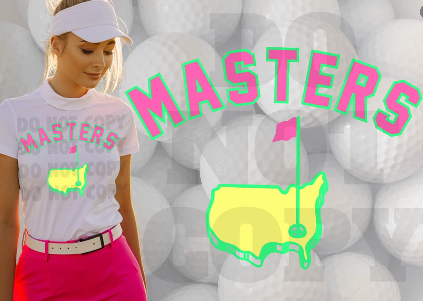 Neon Golf Logo Shirt