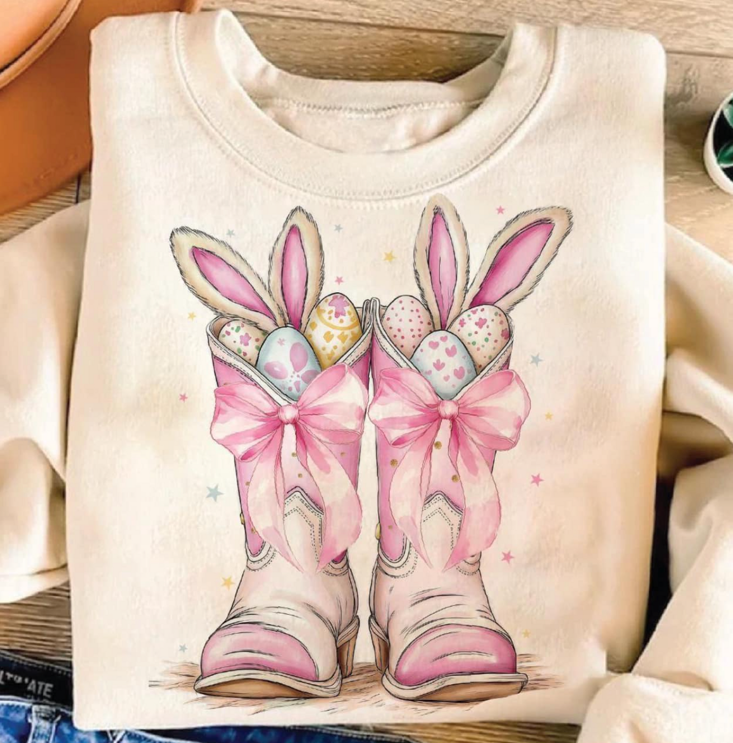 Bunny Ears & Boots Shirt