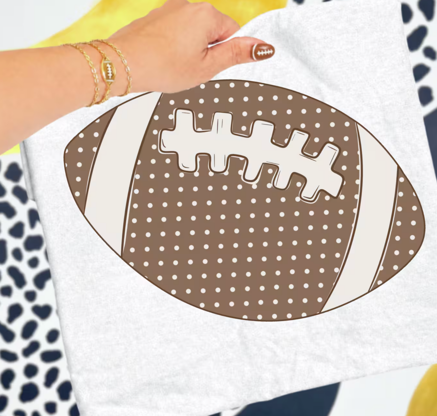 Polka Dot Football Shirt