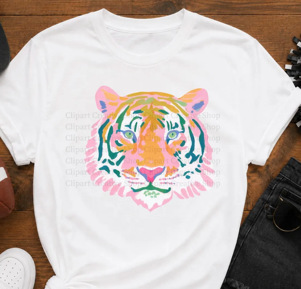 Watercolor Tiger Shirt