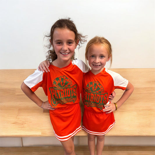 Orange Cheer Outfit