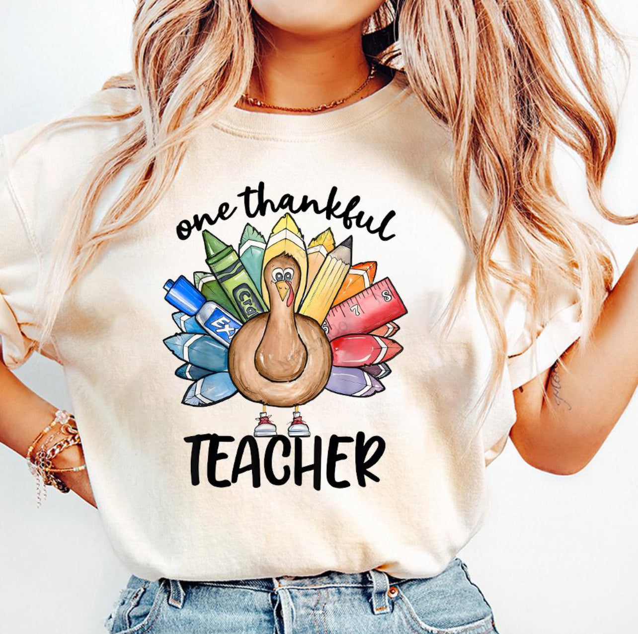 One Thankful Teacher Shirt