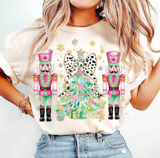 Christmas Tree & Nutcrackers Top
