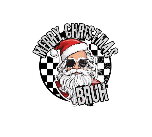 Merry Christmas Bruh Top