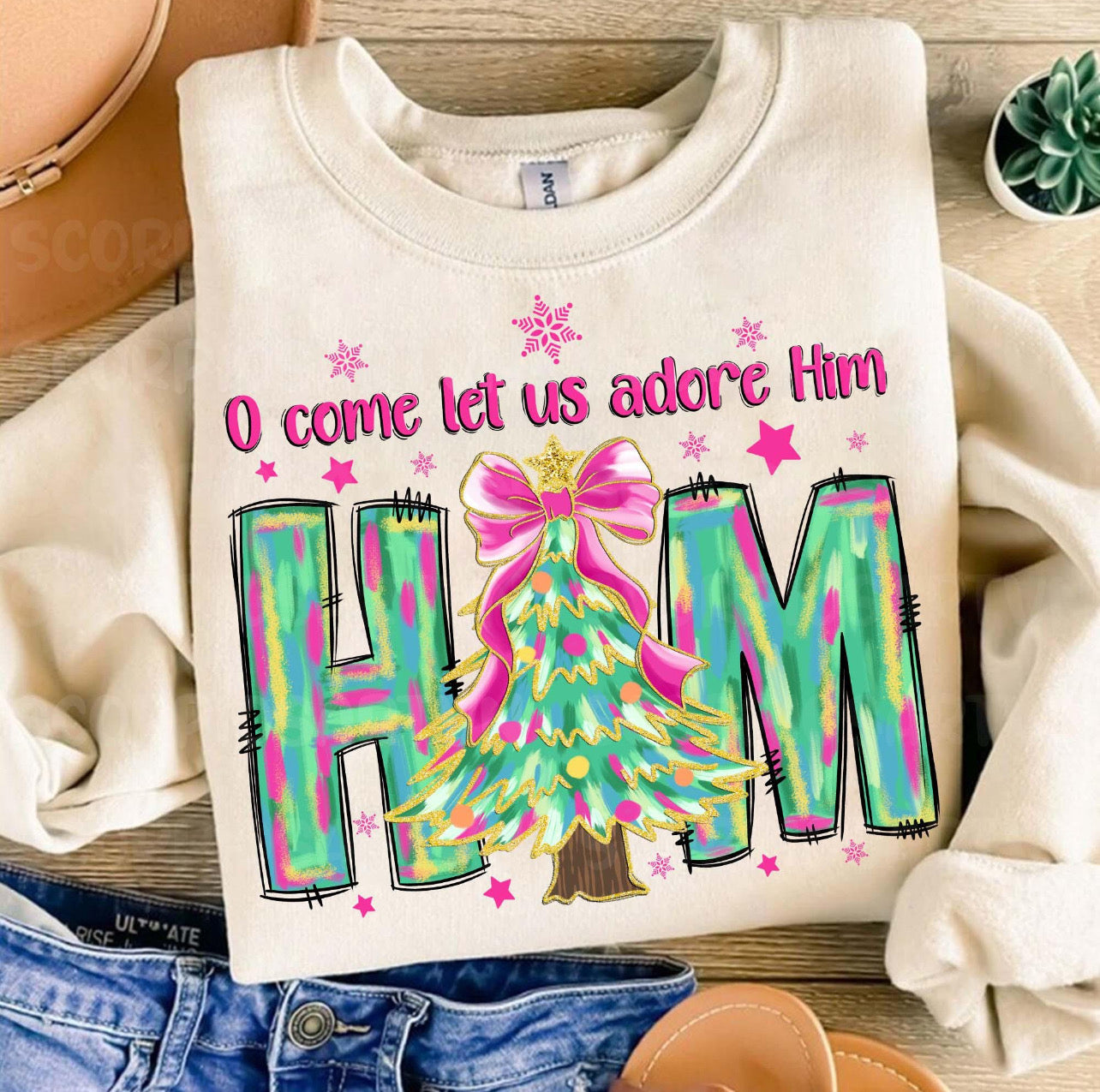 O Come Let Us Adore Him Top