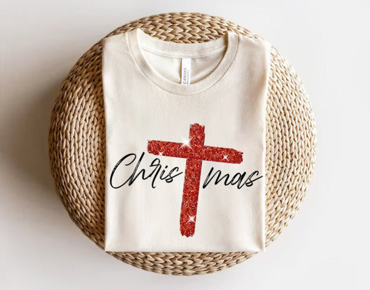 Red Cross Christmas Top