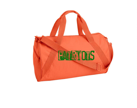Game Day Duffle Bag | Orange Patriots