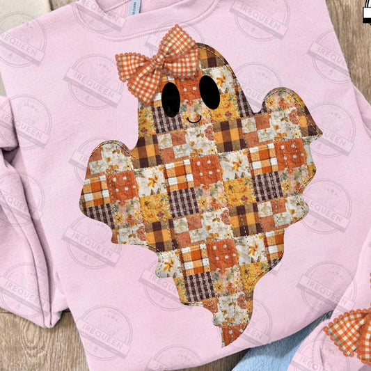 Patchwork Ghost Top