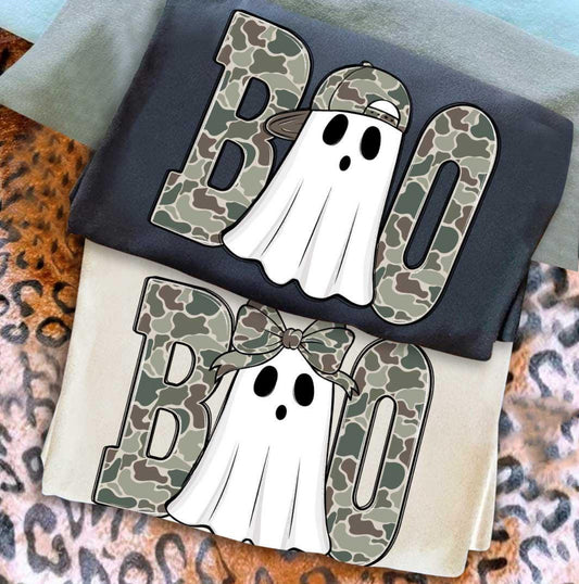 Camo Boo Top
