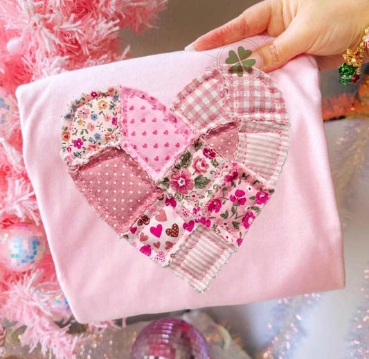 Quilted Heart Top