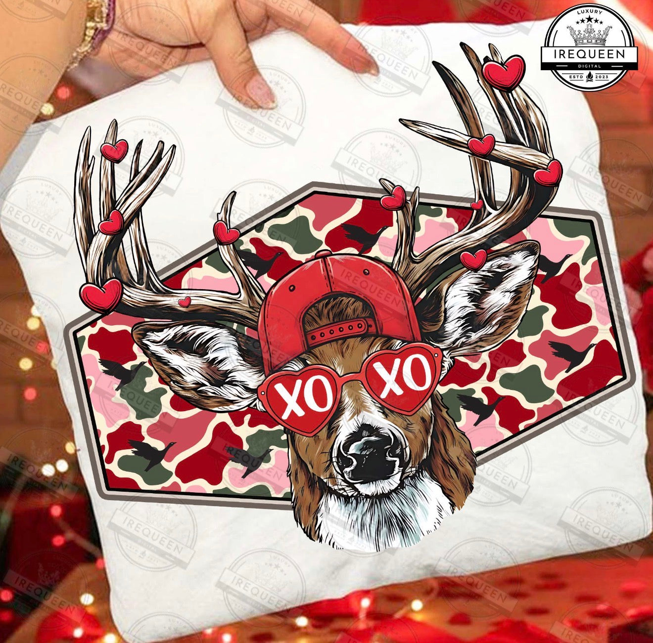 Deer Heart Eyes Top