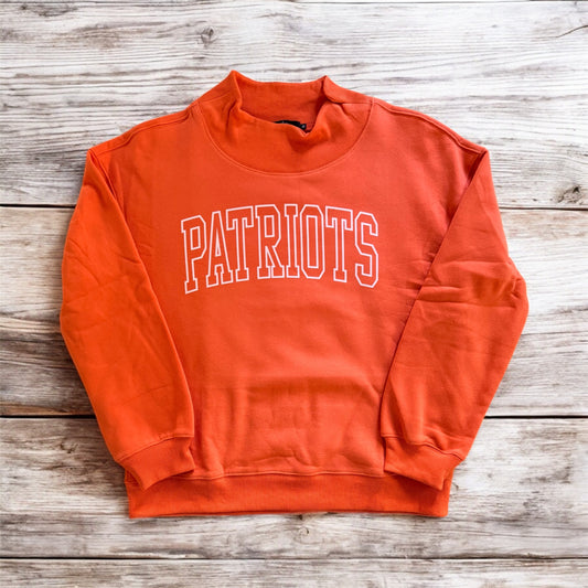 Custom Mock Neck Sweatshirt