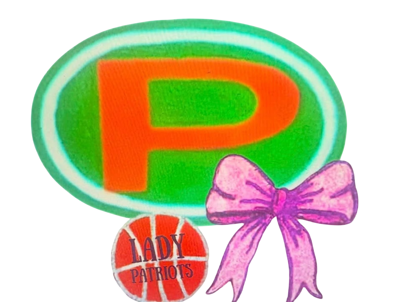 Maggy Blue Lady Patriot Basketball Design