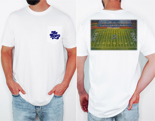 Football Stadium Pocket T-Shirt | Statesboro High