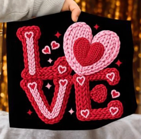 Faux Yarn Love Top