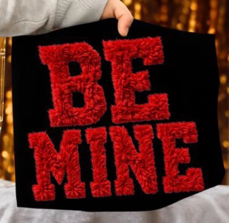 Faux Yarn Be Mine Top
