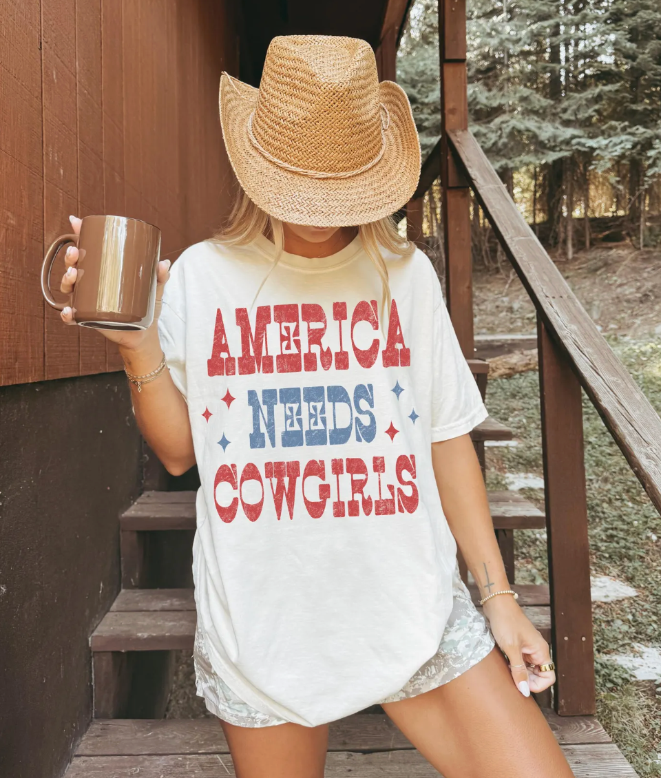 America Needs Cowgirls Shirt