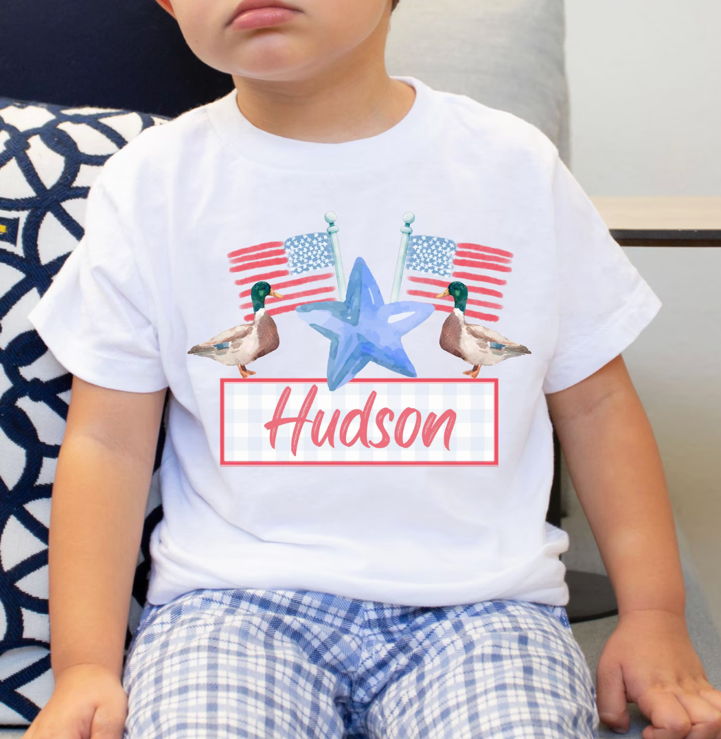 Patriotic Mallard Shirt