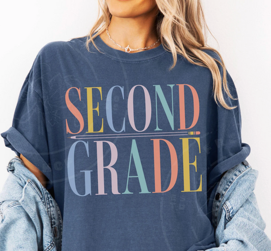 Pastel Grade Level Shirt