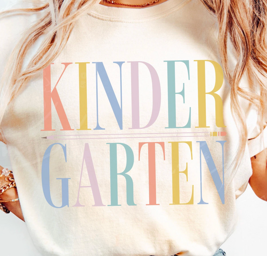 Pastel Grade Level Shirt