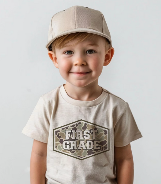 Camo Grade Level Shirt