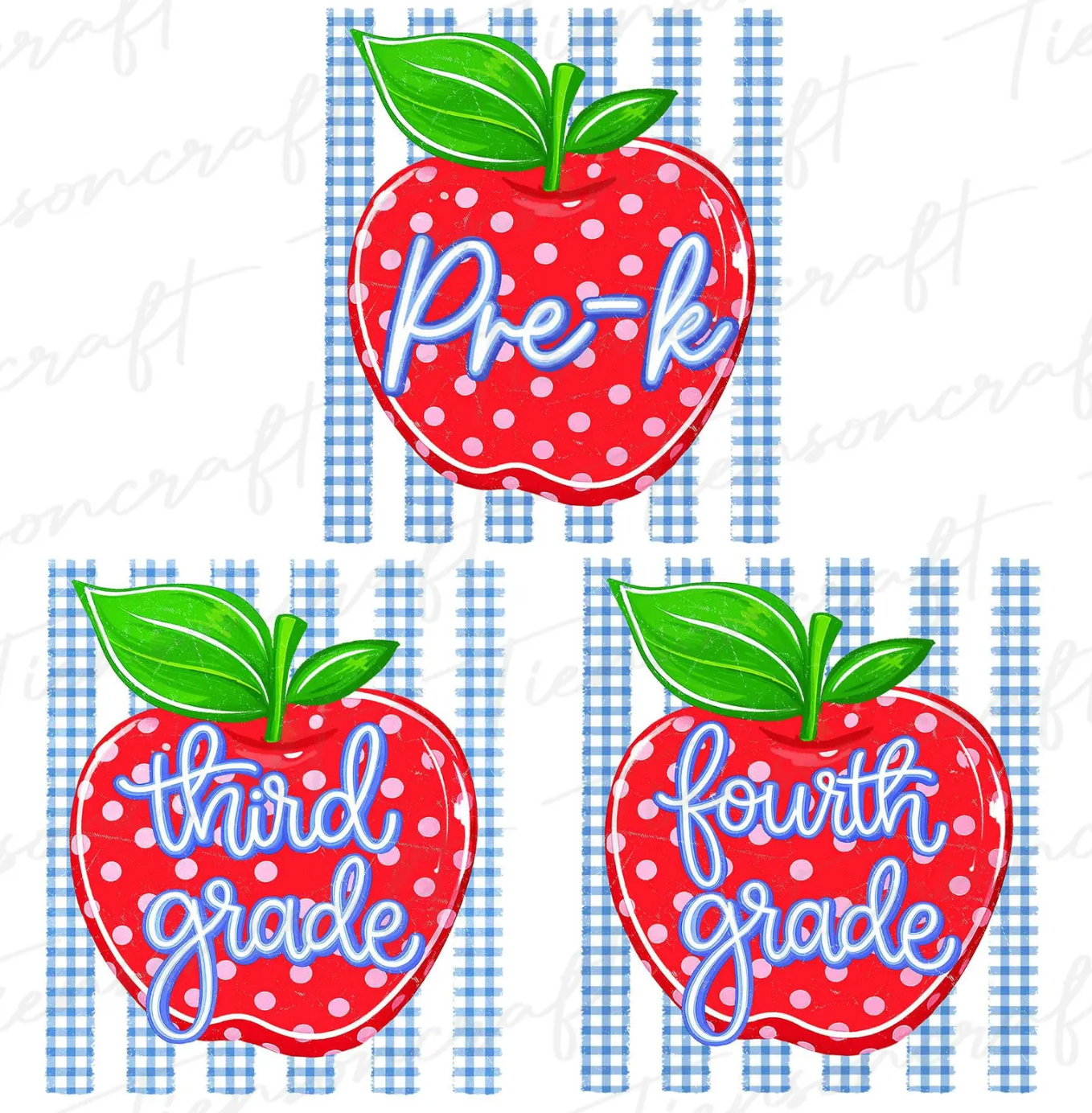 Striped Apple Grade Shirt