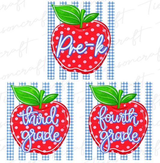 Striped Apple Grade Shirt