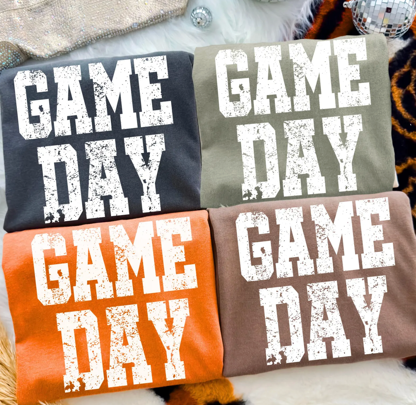 Distressed Game Day Shirt