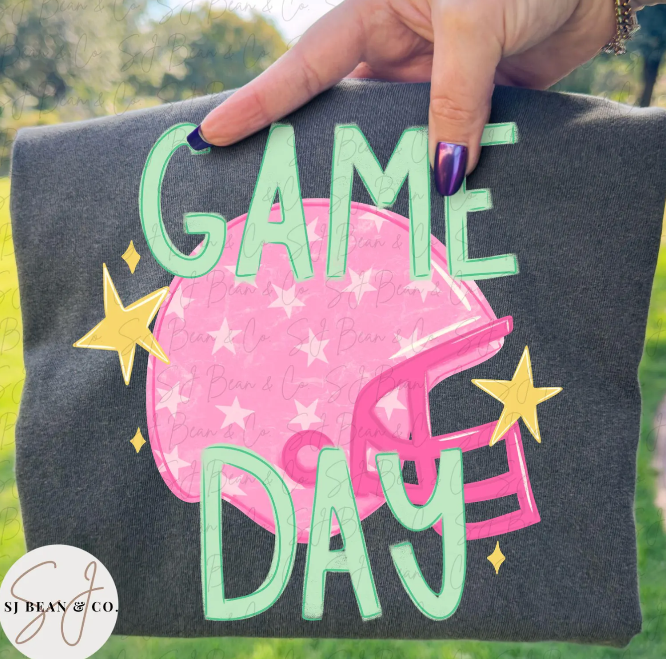 Game Day Helmet Shirt | Pink
