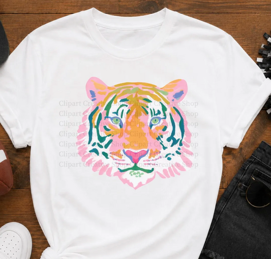 Watercolor Tiger Shirt