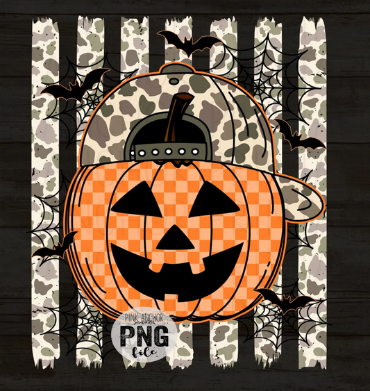 Camo Jack-O-Lantern Shirt