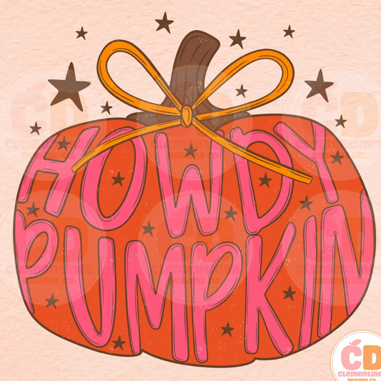 Howdy Pumpkin Shirt