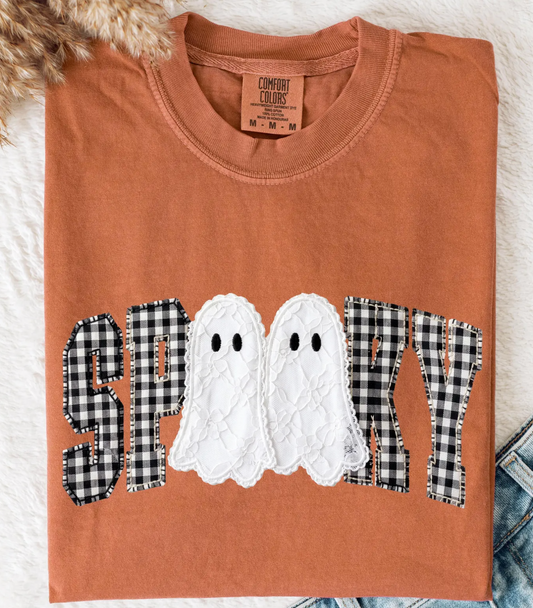 Gingham Spooky Shirt