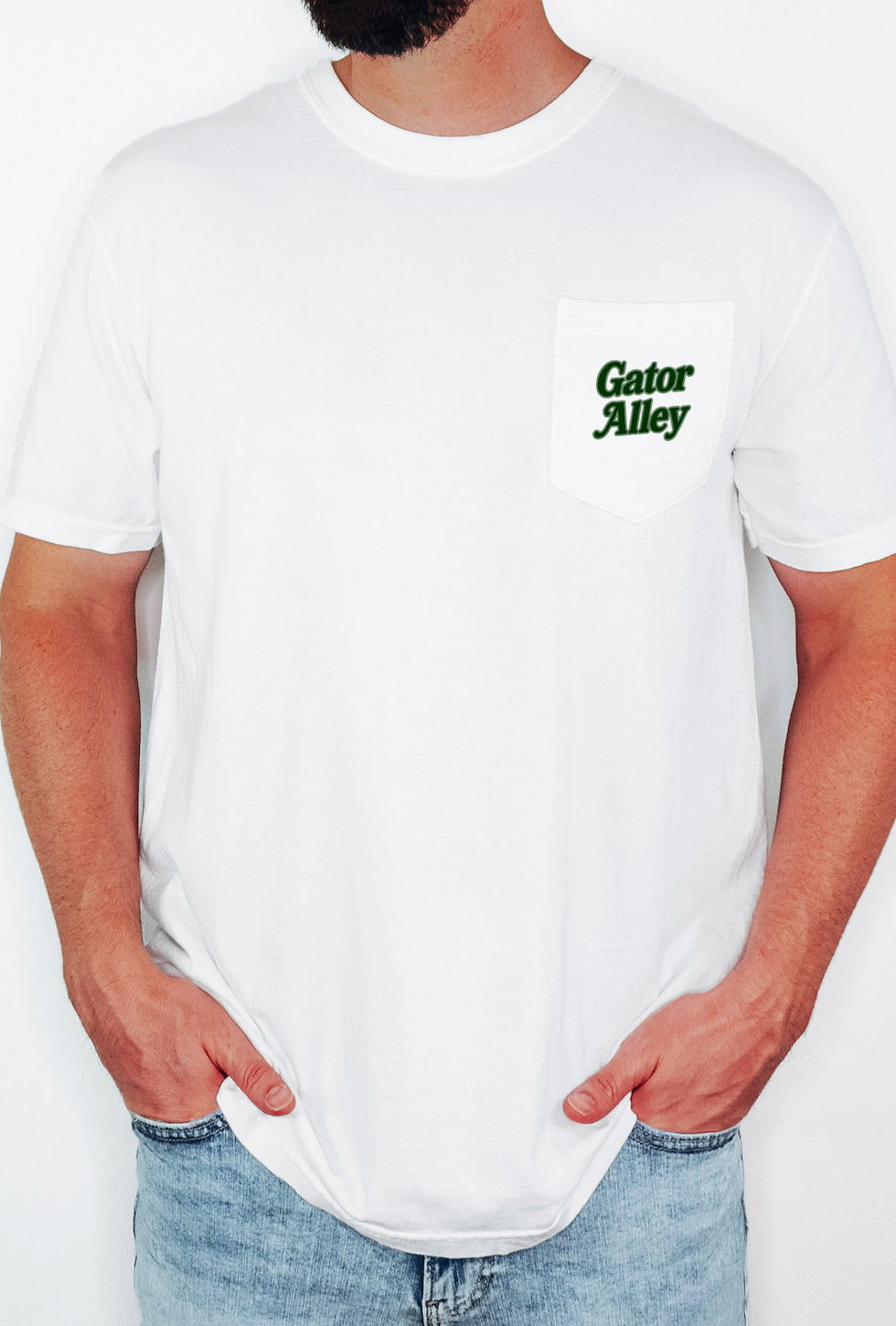 Football Stadium Pocket T-Shirt | Bulloch Academy