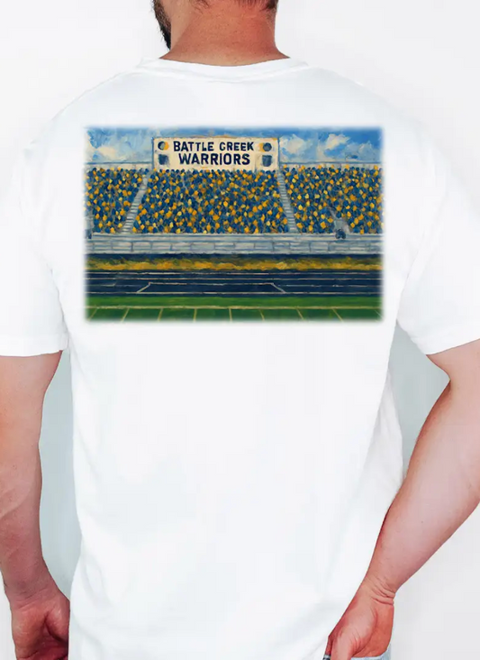 Football Stadium Pocket T-Shirt | Battle Creek