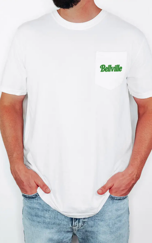 Football Stadium Pocket T-Shirt | Pinewood