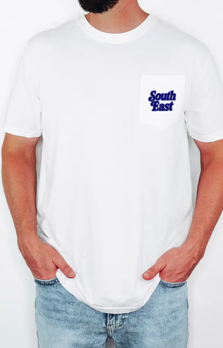 Football Stadium Pocket T-Shirt | South East Bulloch