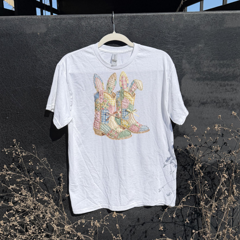 Patchwork Boots Shirt