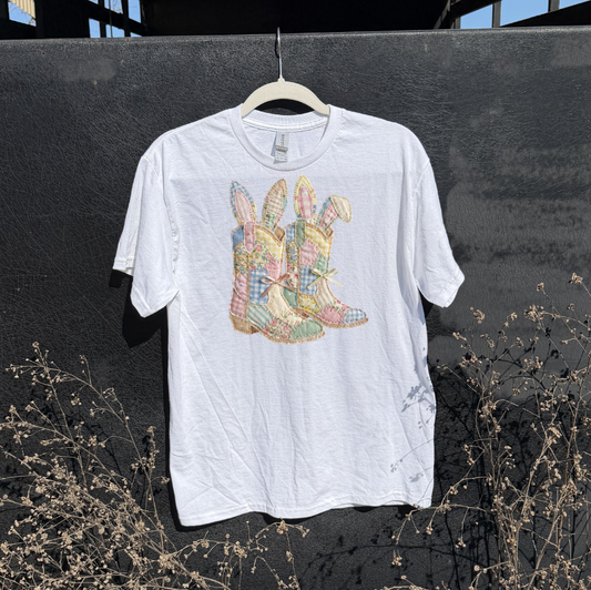 Patchwork Boots Shirt