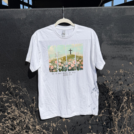 He is Not Here Shirt